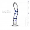 DILDO GLASS Nº6 GIL534BLU