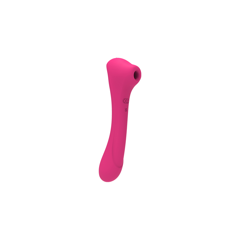 SUCCIONADOR + VIBRADOR QUIVER FUCSIA REC AL11241