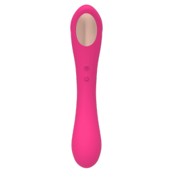 SUCCIONADOR + VIBRADOR QUIVER FUCSIA REC AL11241