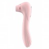 SUCCIONADOR + VIBRADOR  RECARGABLE ROSA 22000132