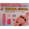 MINI VIBRADOR CON REMOTO ROSA TANGA 30988