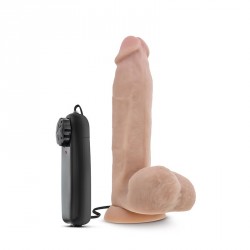 VIBRADOR CON TESTICULOS X5 PLUS  20.3X4.3 BL52363