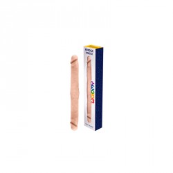 DILDO DOBLE REALITICO KNOCK KNOCK 38.5X3.9 WO20757